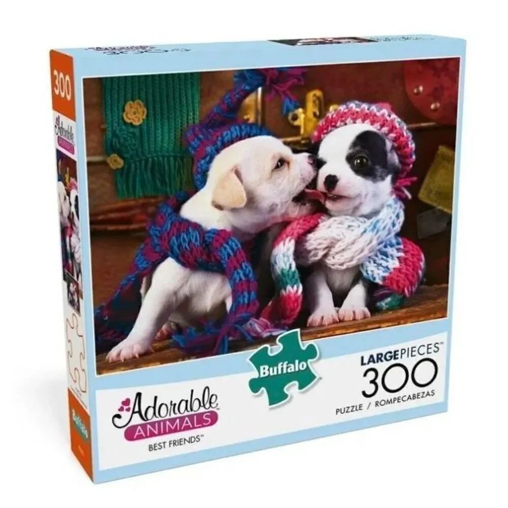Buffalo Games Adorable Animals Best Friends 300 pc Jigsaw Puzzle